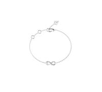 GUESS Armband Love Bites 18mm Infinity Bracelet Rhodium silberfarben