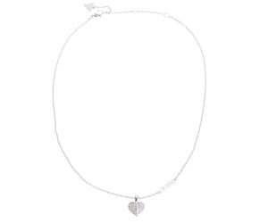 GUESS Lovely Guess Necklace Rhodium