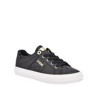 GUESS Damen Loven Sneaker, Schwarz Multi, 40 EU