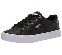 GUESS Damen Loven Sneaker, Schwarz Multi, 37 EU