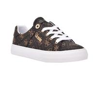 Guess Loven Damen-Sneaker, Brauner Stoff, 39.5 EU