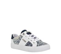 GUESS Damen Loven Sneaker, Weiß Blau 171, 38.5 EU