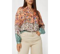 GUESS Ls Danielle Shirt Little Flora Garden Größe: XS | Blusen Outlet | Damen
