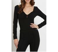 GUESS Ls Ring Evelina Body Jet Black A996 Größe: XS | Bodies Outlet | Damen | Schwarz