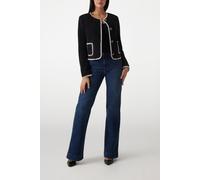 GUESS Lucilla Buttoned Jac Jet Black A996 Größe: XXL | Leichte Jacken Outlet | Damen | Schwarz