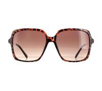 Guess lunettes de soleil GF6131 52F Dark Havana Brown Gradient Einheitsgröße