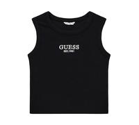 Guess Mädchen Eco Sleeveless Rib Knit Midi Tank Top Eco Ärmelloses Rippstrick-Midi-Tanktop
