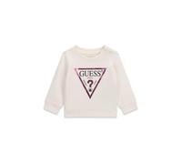 GUESS Mädchen Sweatshirt Fleece_Core Regular Fit Weiß