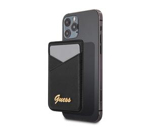 Guess Magsafe Kartensteckplatz für Ihr Smartphone, Genießen Sie Mode als Lifestyle mit diesem Kartenetui der Marke Guess, Originelles Guess Geschenk