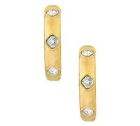 Guess Mamounia Damen Halbcreolen Gelbgold - Premium Edelstahl - Hoch Anlaufgeschützt Designs - UBE05314YG