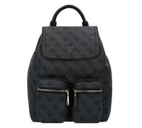 Guess Rucksack Manhattan II mit Flap – Coal Logo