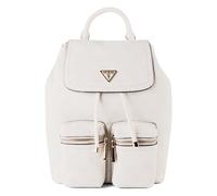 Guess City Rucksack Manhattan II 33 cm mit Klappe Bone-Logo weiss Damen
