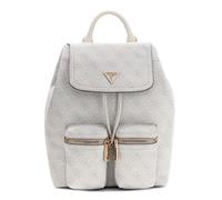 Guess City Rucksack Manhattan II 33 cm mit Klappe Bone-Logo weiss Damen