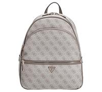 GUESS Manhattan II Backpack L Dark Taupe Logo