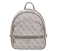GUESS Manhattan II Backpack Dark Taupe Logo