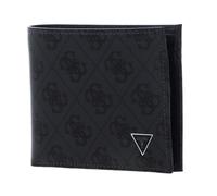 Guess Madrid Geldbörse RFID Schutz Leder 12 cm grau