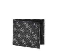 Guess Mito Geldbörse RFID Schutz Leder 12 cm dark black (SMVELE-LEA20-DAB) schwarz