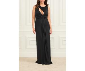 GUESS Marciano By Alva Knot Dress Jet Black A996 Größe: 38 | Maxikleider Outlet | Damen | Schwarz