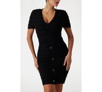 GUESS Marciano By Amelia Short Sleeve Jet Black A996 Größe: 48 | Minikleider Outlet | Damen | Schwarz