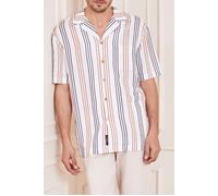 GUESS Marciano By Billy Bowling Shirt Black Brown Casual Str Größe: 38 | Casual hemden Outlet | Herren | Schwarz