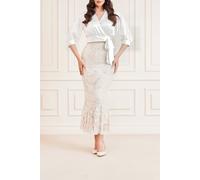 GUESS Marciano By Crystaembroidered Crystal Buffy Mini Skirt Größe: 40 | Midiröcke Outlet | Damen | Braun