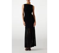 GUESS Marciano By Emma Sl Long Swtr Dr Jet Black Größe: 44 | Maxikleider Outlet | Damen | Schwarz