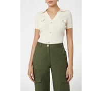 GUESS Marciano By Katrin Ss Shirt Swtr Eggshell Ecru Größe: XXL | Cardigans Outlet | Damen | Braun