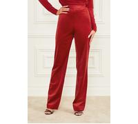 GUESS Marciano By Lilli Pant Lacquer Red Straight Größe: 36 | Straight Jeans Outlet | Damen | Rot