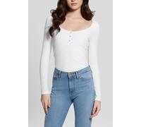 GUESS Marciano By Ls Karlee Jewel Btn Pure White Größe: S | Bodies Outlet | Damen | Weiß