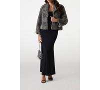 GUESS Marciano By Margot Short Faux Fur Earthen Clay Größe: S | Kunstfell-Mäntel Outlet | Damen | Braun