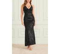 GUESS Marciano By Milana Sequin Gown Jet Black Größe: 36 | Maxikleider Outlet | Damen | Schwarz