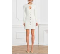GUESS Marciano By Moira Dress Pale Pearl Größe: 42 | Minikleider Outlet | Damen | Weiß