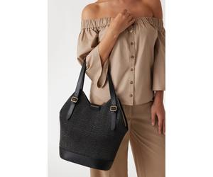 GUESS Marciano By Raffia Hobo Jet Black Größe: OS | Tote Bags Outlet | Damen | Schwarz