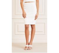 GUESS Marciano By Scuba Pencil Skirt Pale Pearl Größe: XL | Miniröcke Outlet | Damen | Weiß