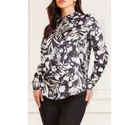 GUESS Marciano By The Icon Blouse Print Shadowlands Black Größe: 42 | Blusen Outlet | Damen | Schwarz