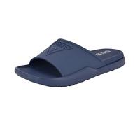 GUESS Herren Marith Schiebe-Sandalen, Medium Blue 400, 43 EU