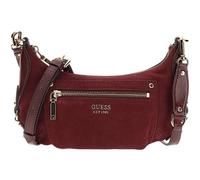 GUESS Marsha Mini Crossbody Bag Burgundy