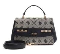 GUESS Melinda Logo Top Handle Bag Black Logo