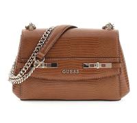 GUESS Melinda Mini Convertible Xbody Flap Bag Cognac
