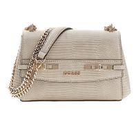 GUESS Melinda Mini Convertible Xbody Flap Bag Light Taupe