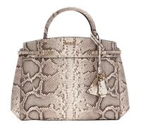 GUESS Melinda Triple Compartment Satchel Natural