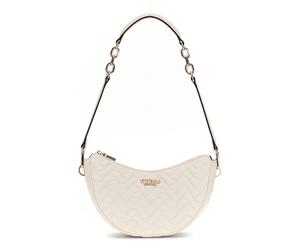 GUESS Melisandra Top Zip Shoulder Bag Shell