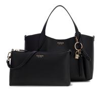 GUESS Umhängetasche Melody 2 In 1 Satchel mit Label-Applikation Schwarz