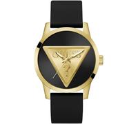 GUESS Herren Uhr Armbanduhr Badge GW0781G4 Leder