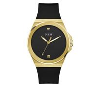Guess Vinyl Herren Schwarz Uhr GW0790G1 Einheitsgröße