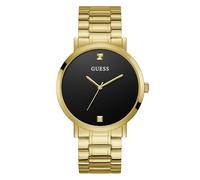 GUESS Men's Analog Quartz Watch with Stainless Steel Strap, Gold, 21.8 (Model: U1315G2)