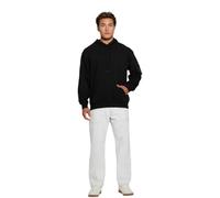 Hoodie mit Kängurutasche Modell 'CHENILLE' XL men Black