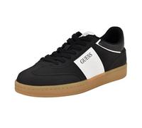 GUESS Herren Lalak Sneaker, Schwarz/Weiß Multi 001, 46 EU