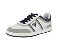 Guess Men's Lasen Sneaker, Medium Grey/White Multi 031, 44.5 EU