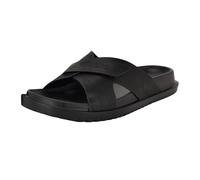 GUESS Men's Vaton Sandal, Schwarz 001, 43 EU